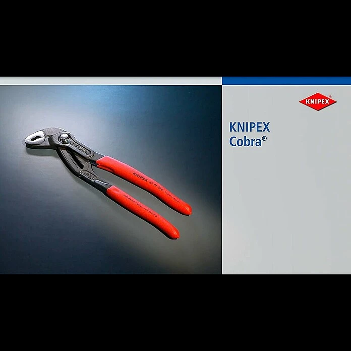 Knipex Wasserpumpenzange Cobra Länge: 180 Mm 7 Knipex Wasserpumpenzange Cobra Länge: 180 Mm – Bild 5
