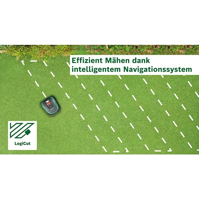 Bosch Mähroboter Indego S 500 18 V, 2,5 Ah, Max. Flächenempfehlung: 500 M² 5 Bosch Mähroboter Indego S 500 18 V, 2,5 Ah, Max. Flächenempfehlung: 500 M² – Bild 3