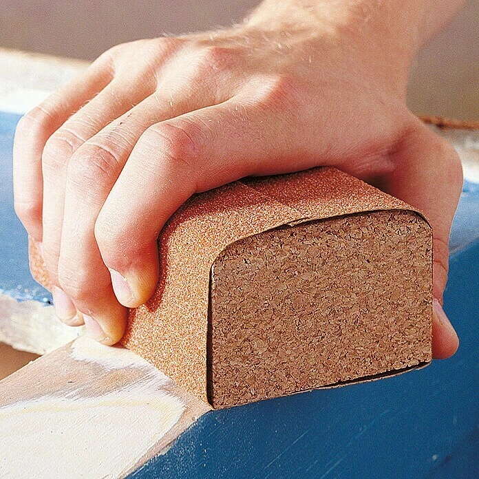 Wolfcraft Schleifblock 123 X 67 Mm, Kork 4 Wolfcraft Schleifblock 123 X 67 Mm, Kork – Bild 2