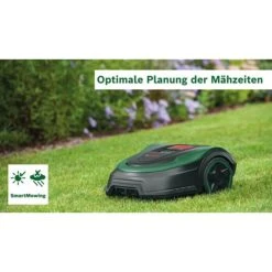 Bosch Mähroboter Indego S+ 500 18 V, 2,5 Ah, Max. Flächenempfehlung: 500 M² -Gartenwerkzeuge 12 310