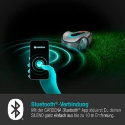 Gardena Mähroboter Sileno Minimo 250 18 V, 2,1 Ah, Max. Flächenempfehlung: 250 M² -Gartenwerkzeuge 12 315