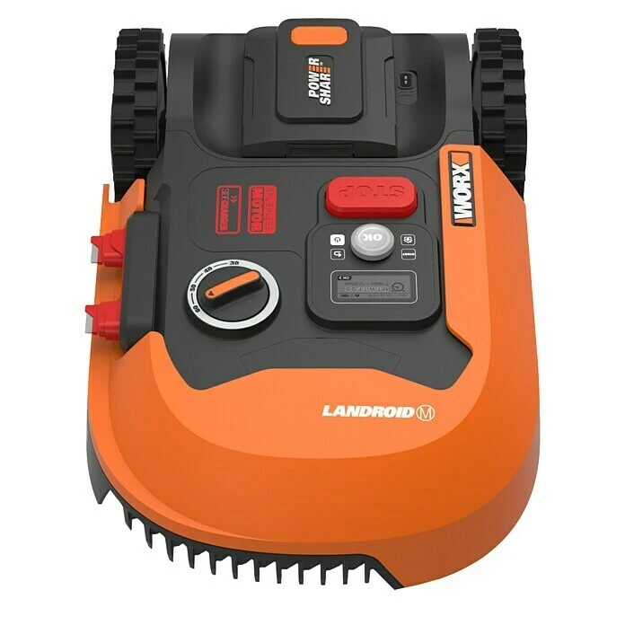 Worx Landroid Mähroboter M500 Plus 20 V, 2 Ah, Max. Flächenempfehlung: 500 M² 4 Worx Landroid Mähroboter M500 Plus 20 V, 2 Ah, Max. Flächenempfehlung: 500 M² – Bild 2