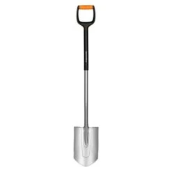 Fiskars Xact Gärtnerspaten L Arbeitsbreite: 19 Cm, Spitz, Langstiel