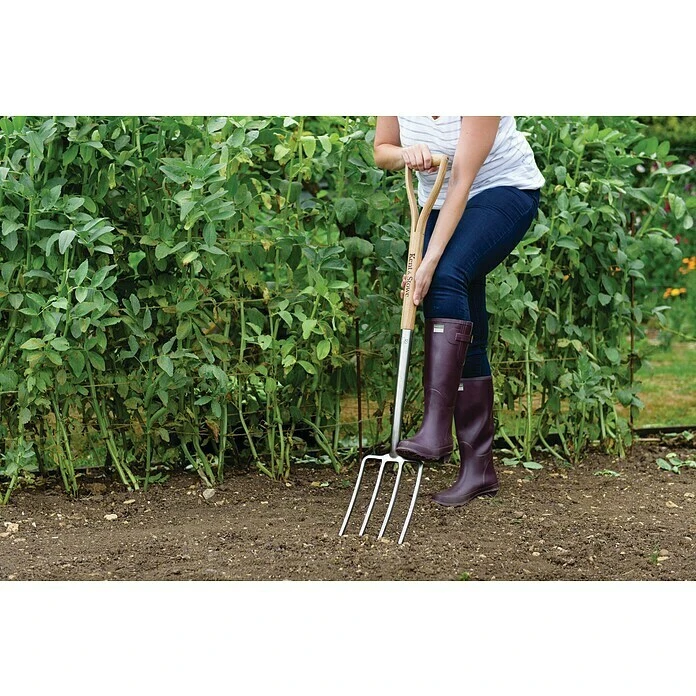 Kent & Stowe Spatengabel Maße Gabel: 300 X 170 Mm, Anzahl Zinken: 4, Langstiel 4 Kent & Stowe Spatengabel Maße Gabel: 300 X 170 Mm, Anzahl Zinken: 4, Langstiel – Bild 2