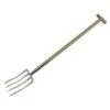 Spatengabel Arbeitsbreite: 17 Cm, Anzahl Zinken: 4, T-Stiel