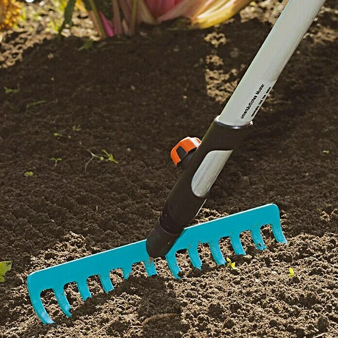 Gardena Combisystem Rechen Arbeitsbreite: 30 Cm, Stahl, 12 4 Gardena Combisystem Rechen Arbeitsbreite: 30 Cm, Stahl, 12 – Bild 2