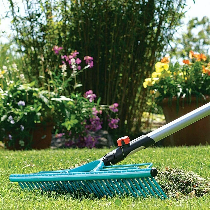 Gardena Combisystem Rasenrechen Arbeitsbreite: 60 Cm, Stahl 4 Gardena Combisystem Rasenrechen Arbeitsbreite: 60 Cm, Stahl – Bild 2