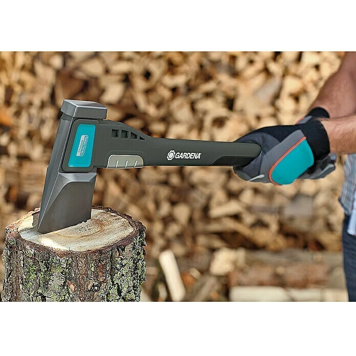 Gardena Spaltaxt 2800 S Länge: 70 Cm, Kuhfußstiel 4 Gardena Spaltaxt 2800 S Länge: 70 Cm, Kuhfußstiel – Bild 2