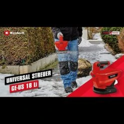 Einhell Power X-Change Handstreuer GE-US 18 Li-Solo Streubreite: 5 M, Fassungsvermögen: 3,3 L -Gartenwerkzeuge 12 4036
