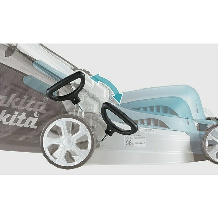 Makita Elektro-Rasenmäher ELM3320 1.200 W, Schnittbreite: 33 Cm 4 Makita Elektro-Rasenmäher ELM3320 1.200 W, Schnittbreite: 33 Cm – Bild 2