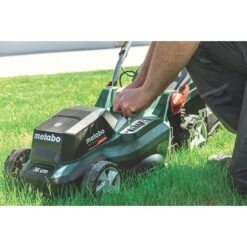 Metabo Akku-Rasenmäher RM 36-18 LTX BL 36  18 V, Ohne Akku, 5,2 Ah, Schnittbreite: 36 Cm -Gartenwerkzeuge 12 46