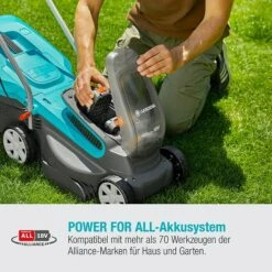 Gardena Akku-Rasenmäher PowerMax 32/36V P4A 36 V, 2 Akkus, 2,5 Ah, Schnittbreite: 32 Cm -Gartenwerkzeuge 12 520