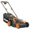 Worx Akku-Rasenmäher WG779E 40 V, 2 Akkus, 2,5 Ah, Schnittbreite: 34 Cm -Gartenwerkzeuge 12 556