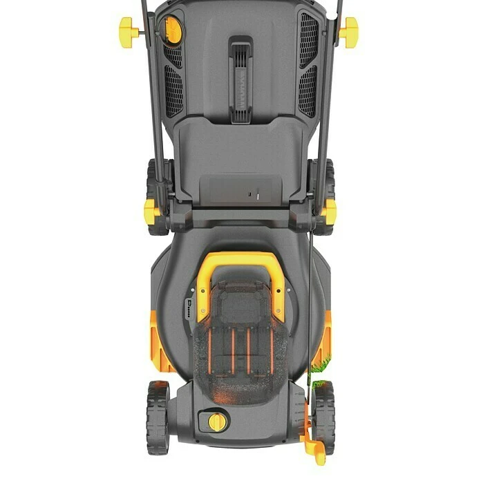 Worx Akku-Rasenmäher WG779E 40 V, 2 Akkus, 2,5 Ah, Schnittbreite: 34 Cm 4 Worx Akku-Rasenmäher WG779E 40 V, 2 Akkus, 2,5 Ah, Schnittbreite: 34 Cm – Bild 2