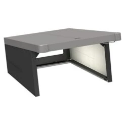 Biohort Mähroboter-Garage Charly 90 X 78 X 49 Cm, Quarzgrau Metallic