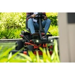 Scheppach Akku-Rasentraktor MR760-E 48 V, 50 Ah, Schnittbreite: 76 Cm -Gartenwerkzeuge 12 704