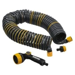 Neptun Spiralschlauch-Set Länge: 15 M, Kunststoff