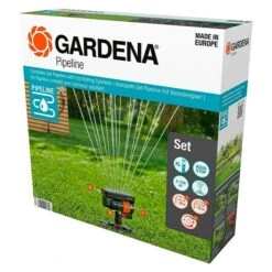 Gardena Pipeline-Start-Set Viereckregner 13 -tlg.