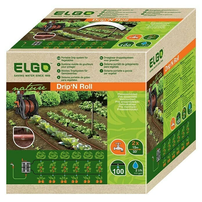 Elgo Tropfer-Set Drip`N Roll Geeignet Für: Flächen Bis 60 M², Transportfähig 3 Elgo Tropfer-Set Drip`N Roll Geeignet Für: Flächen Bis 60 M², Transportfähig