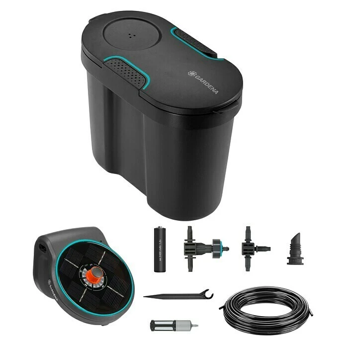 Gardena Bewässerungssteuerung AquaBloom + Wasserreservior Geeignet Für: Gartenbewässerung 3 Gardena Bewässerungssteuerung AquaBloom + Wasserreservior Geeignet Für: Gartenbewässerung