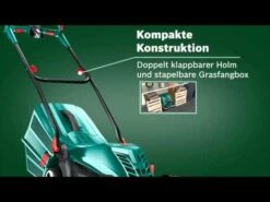 Bosch Elektro-Rasenmäher ARM 37 Leistung: 1,4 KW, Schnittbreite: 37 Cm -Gartenwerkzeuge hqdefault 4